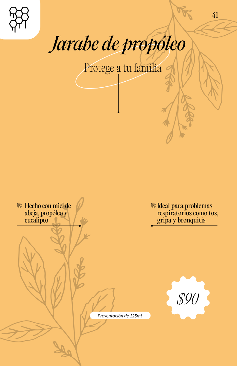 Protege a tu familia Jarabe de propóleo