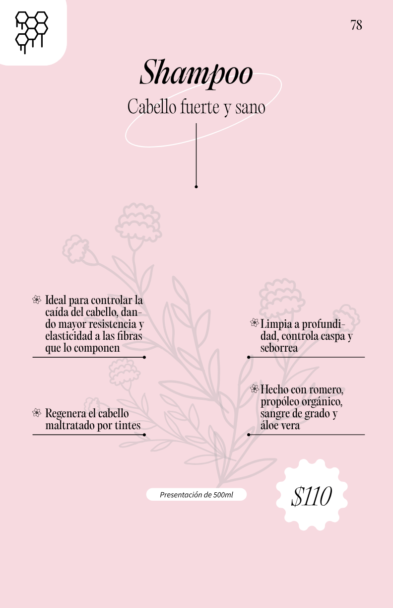 Cabello fuerte y sano Shampoo